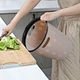 Imitation Leather Storage Basket